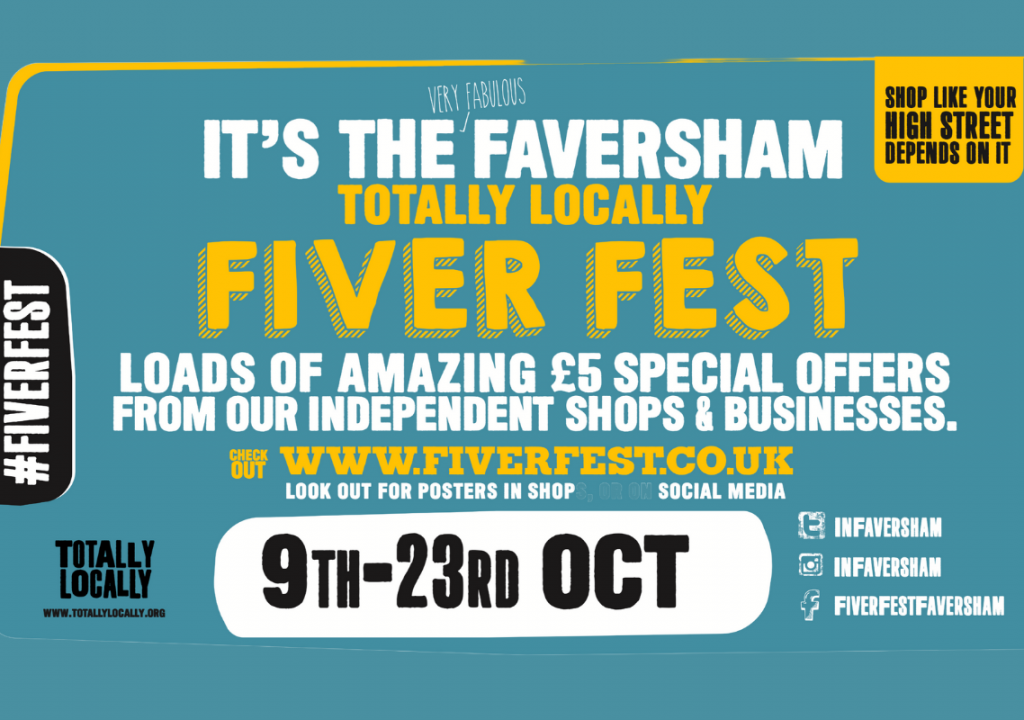 Fiver Fest Faversham banner